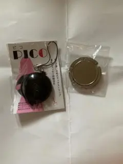 PICO 伸縮式ネックストラップ・バッグハンガー 2点セット