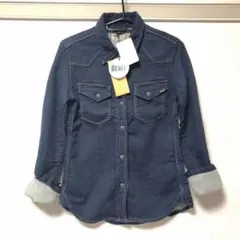 新品未使用 yanuk デニムシャツ デニット XS Gジャン
