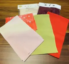 半衿　半えり　まとめ売り　6点セット　リメイク　着物　和装