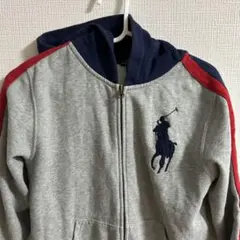 Polo Ralph Lauren ジップアップパーカー グレー