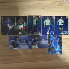 サッカー日本代表 選手カード キラキラ