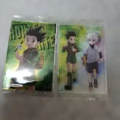 【新品】ハンター×ハンター　イタジャガ カード　ゴン ＆ キルア　2枚セット