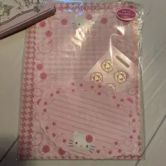 ハローキティ　レターセット　平成　レトロ