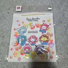 【匿名発送、送料込み】EXPO2025 大阪万博限定 ミャクミャクサンリオ 巾着