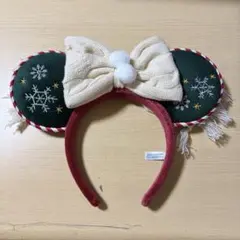 カチューシャ　フリー　ミニー　ディズニー・クリスマス　2025