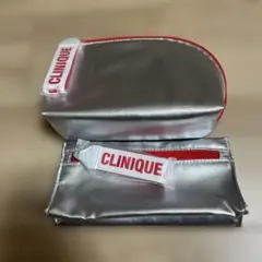 【新品未使用】クリニーク　ポーチ2個セット