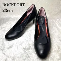 【超美品】ROCKPORTトータルモーション 走れるパンプス 外反母趾 本革のサムネイル