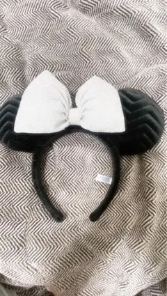 ミッキーカチューシャ 黒と白