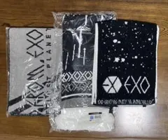 EXO スローガンタオル/マフラータオル 3点まとめ
