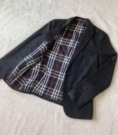 【極美品✨】バーバリーブラックレーベル　テーラードジャケット　黒　廃番品☆