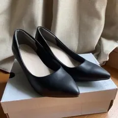 CINEMA CLUB パンプス23.5cm 黒色のサムネイル