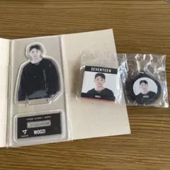 SEVENTEENレコードマグネットチャーム ・ アクリルスタンド  ウジ