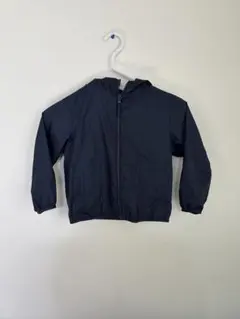 ネイビー キッズジャケット フード付き