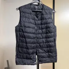 ユニクロ 2WAYウルトラライトダウンベスト レディースＭ ブラック