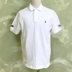 F3488 Polo by Ralph Lauren ポロシャツ サイズL 白