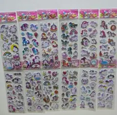 ユニコーン　シール　12枚