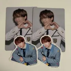 HARDWORK 特典トレカ＋フレークシール 藤原