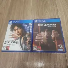 PS4　キムタクが如くセット　ロストジャッジメント　ジャッジアイズ