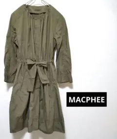 TOMORROWLAND MACPHEE ノーカラードレスドコートのサムネイル