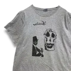 BLBU アート Tシャツ 古着 グレー サルバドール ダリ 芸術 作品 ヌード