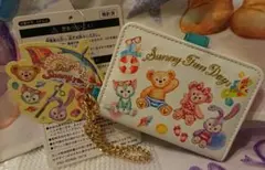 【パーク完売品】ダッフィーのサニーファン♥️ダッフィー&フレンズ パスケース