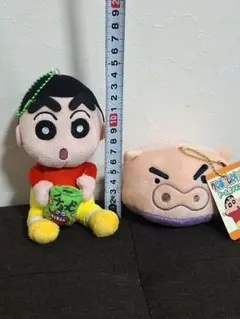 新品　未使用品　クレヨンしんちゃん　ぶりぶりざえもん　ぬいぐるみストラップ付き