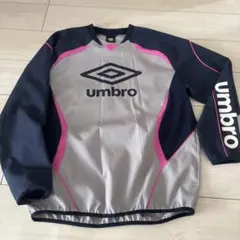 umbro ピステ・ウィンドブレーカー グレー/ネイビー/ピンク