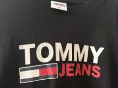 TOMMY JEANS ロンT ブラック M
