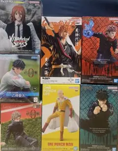 プライズフィギュアまとめ売り 呪術廻戦 ブリーチ チェンソーマン ワンパンマン