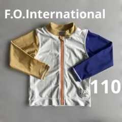 F.O.インターナショナル 110 バイカラー キッズ　ラッシュガード