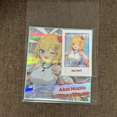 ホロライブ EXPO 2026 ホログラム 色紙 チェキ風カード 赤井はあと