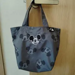 ミッキー トートバッグ グレー