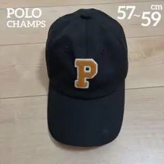 深め キャップ ネイビー POLO CHAMPS