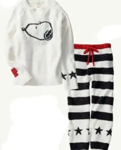 【人気】ジェラートピケ　スヌーピー 上下セット　セットアップ　Peanut