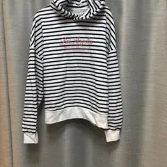 ZARA ボーダーパーカー Mサイズ
