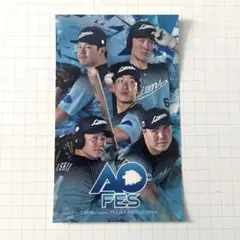 西武 ライオンズ アオフェス 2026 特典 ステッカー 滝澤 平良 渡邉 石井