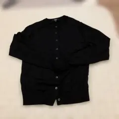 【新品未使用洗濯済】UNIQLO ブラック カーディガン S