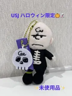 希少　スヌーピー　チャーリーブラウン　USJ ハロウィン限定 マスコット