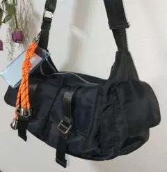 niko and... オリジナルチャーム付きショルダーバッグ