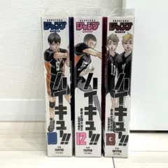 ハイキュー!! 10巻 12巻 13巻 セット