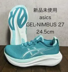 【新品】アシックス ゲルニンバス27 レディース　ランニングシューズ 24.5