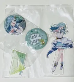 プロセカ セガラッキーくじ 一番くじ Vol.7 日野森雫 アクスタ 缶バッジ