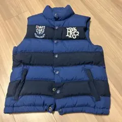 Polo Ralph Lauren ネイビー ダウンベスト S (8)