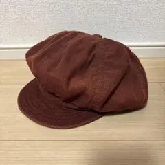 CA4LA コーデュロイ キャスケット エンジ色のサムネイル