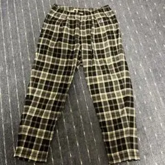 Champion チェック柄 イージーパンツ LARGE チャンピオン