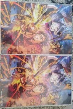 劇場版 鬼滅の刃 無限城編 入場者特典 イラストボード 胡蝶しのぶ 童磨 2点