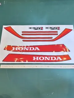 HONDA CB250N ステッカーセット レッド デカール - メルカリ