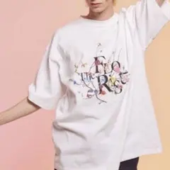 rehacer フローリスト ヘビーウェイト ワイド Tシャツのサムネイル
