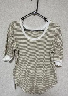 mystic ボーダートップス