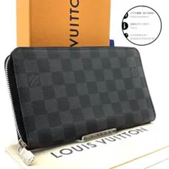 現行◆未使用級◆ルイヴィトン ジッピーオーガナイザー ダミエグラフィット